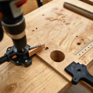 Фото по теме: соединение на косой шуруп pocket hole как пользоваться кондуктором типа kreg jig